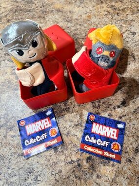 New Marvel Cutie Cuffs Thor & Star Lord